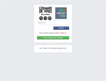 Tablet Screenshot of leonard-de-vinci.net